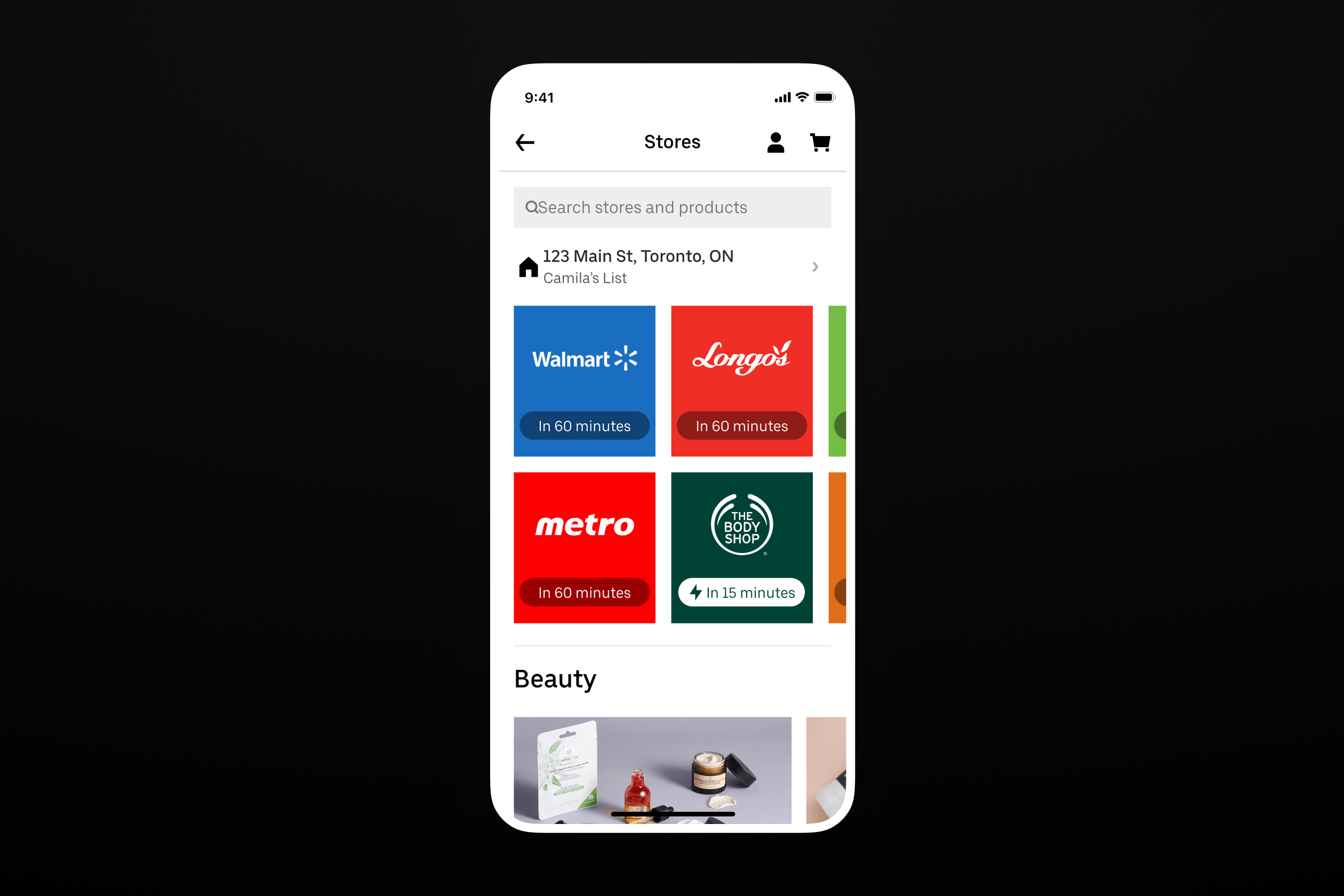 Uber Grocery with Cornershop